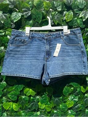 No Boundaries Classic Blue Jean Shorts